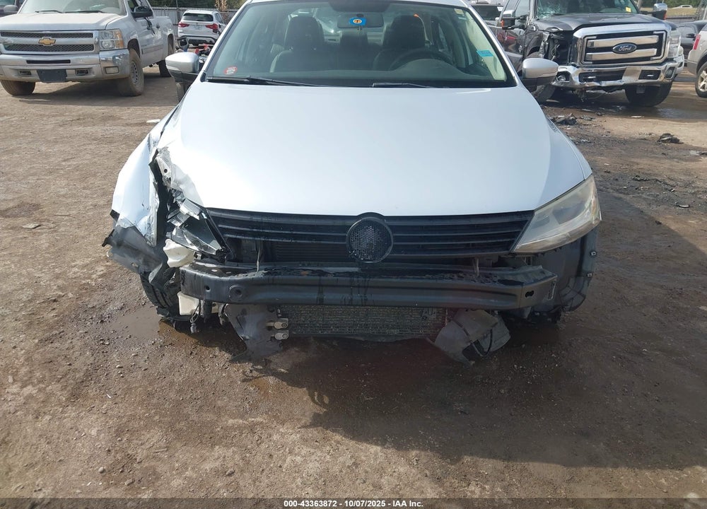 2012 VOLKSWAGEN JETTA 2.5L SE VIN: 3VWDP7AJ8CM111116