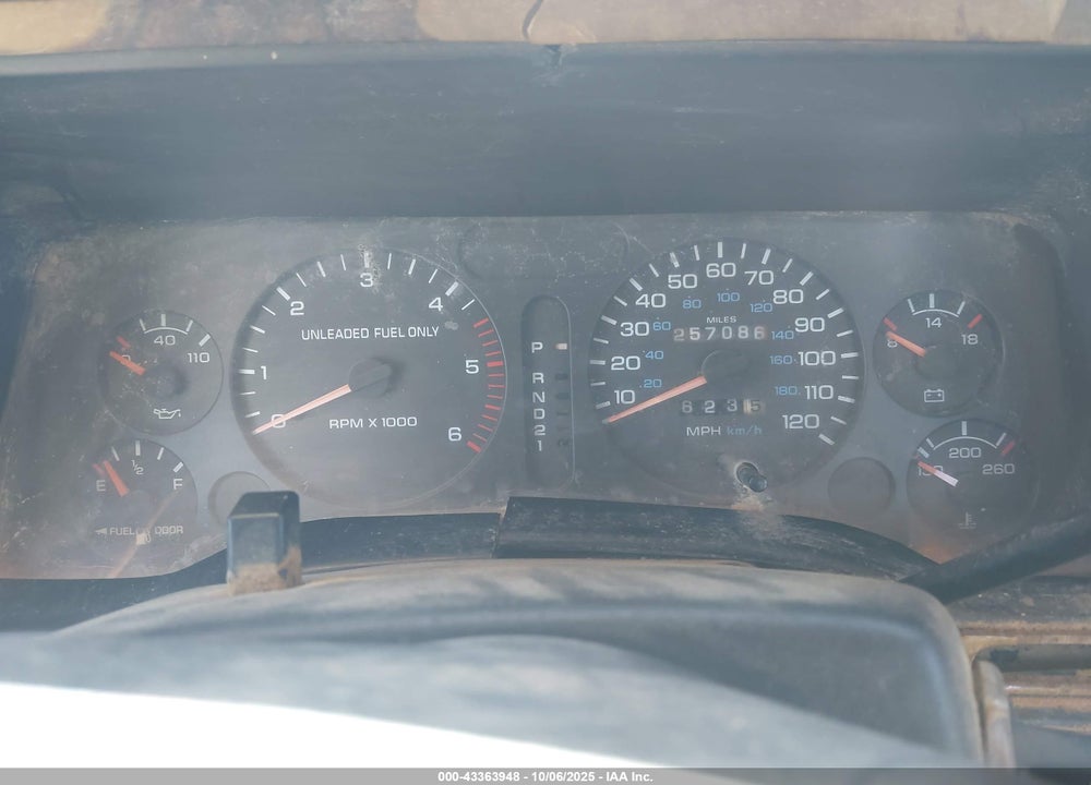 1995 DODGE RAM 2500 VIN: 1B7KF26W3SS313260