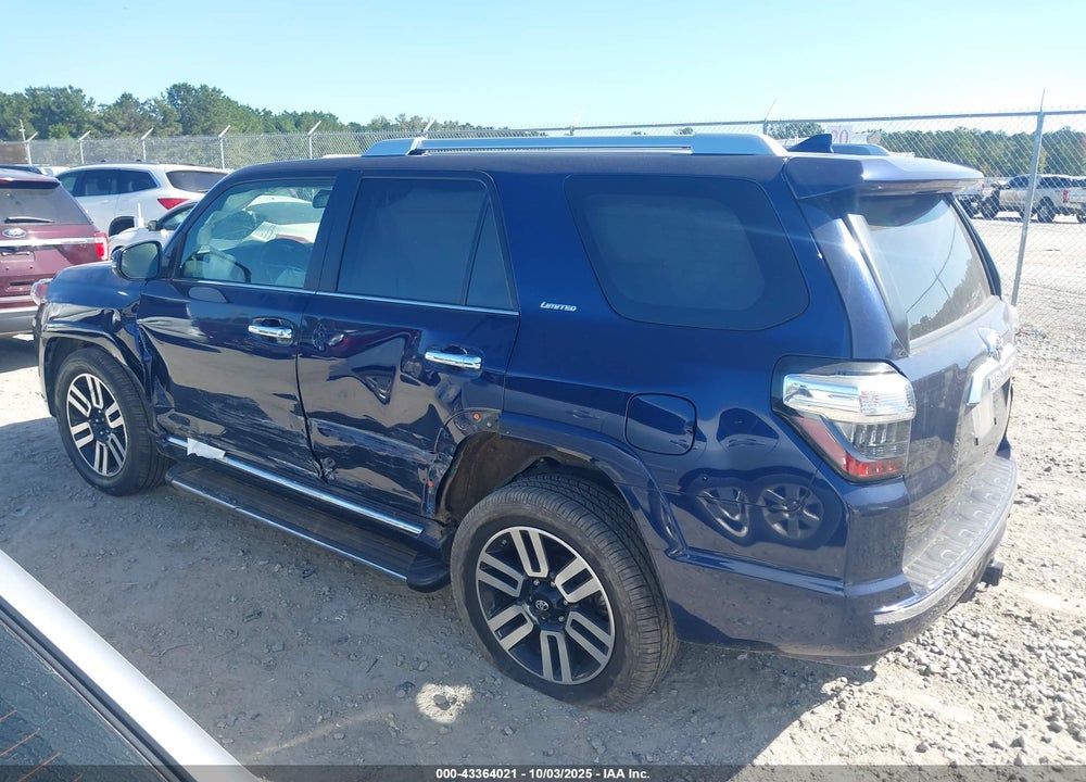 2021 TOYOTA 4RUNNER LIMITED VIN: JTEKU5JR6M5848315