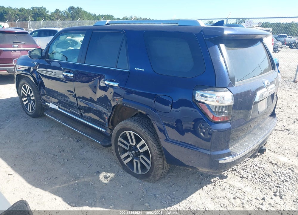 2021 TOYOTA 4RUNNER LIMITED VIN: JTEKU5JR6M5848315