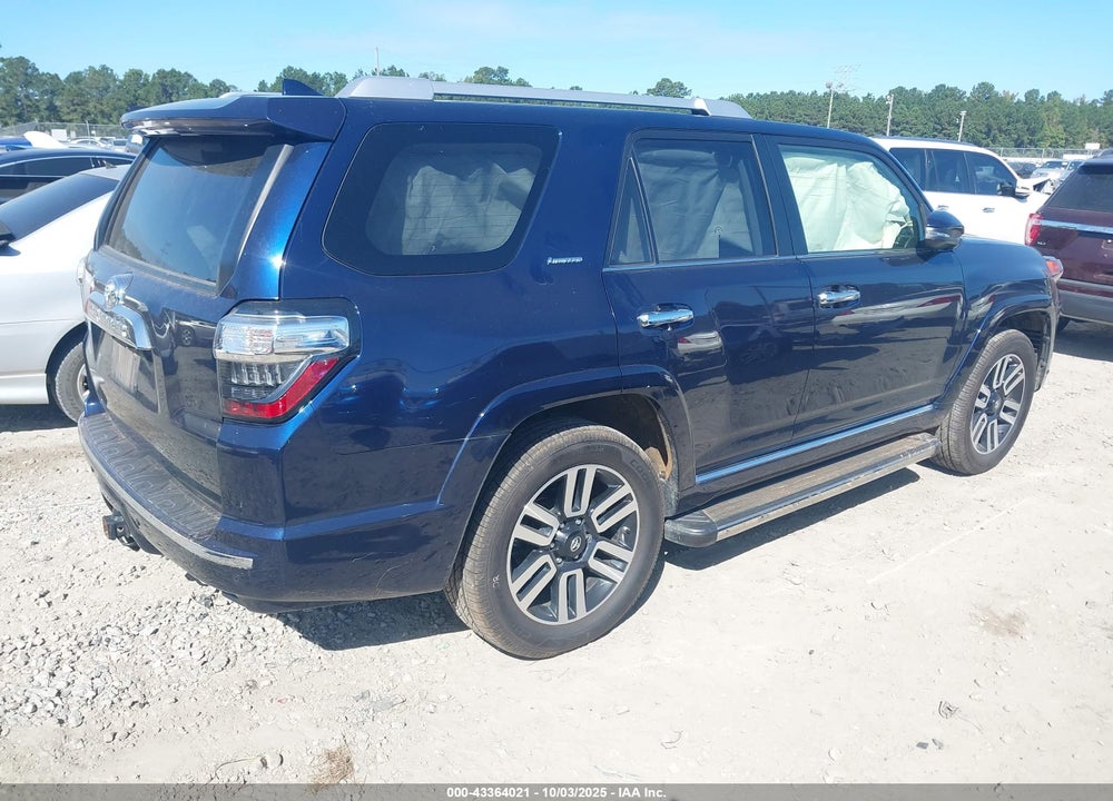 2021 TOYOTA 4RUNNER LIMITED VIN: JTEKU5JR6M5848315