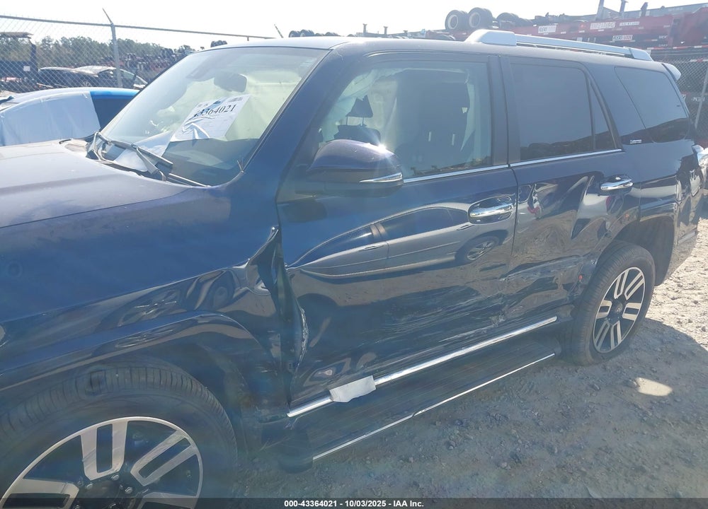 2021 TOYOTA 4RUNNER LIMITED VIN: JTEKU5JR6M5848315