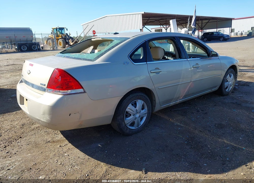 2008 CHEVROLET IMPALA LS VIN: 2G1WB58K389235476