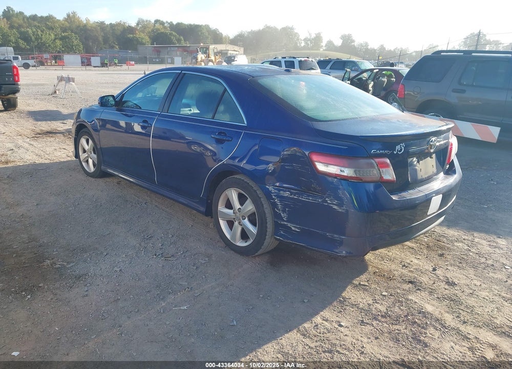 2011 TOYOTA CAMRY SE VIN: 4T1BF3EK9BU589284