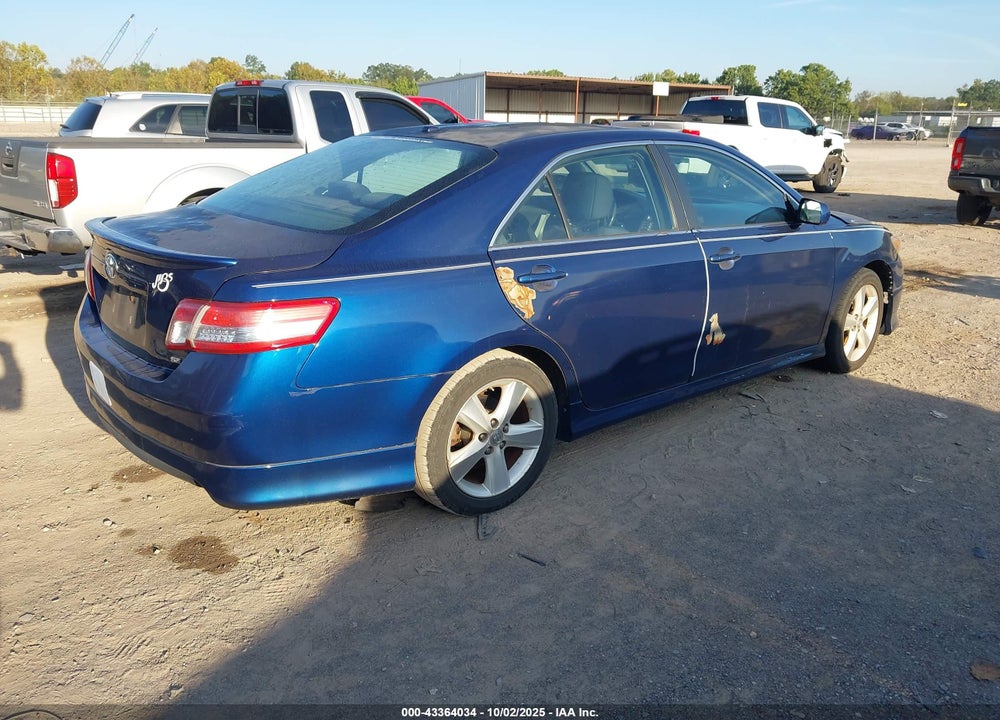 2011 TOYOTA CAMRY SE VIN: 4T1BF3EK9BU589284