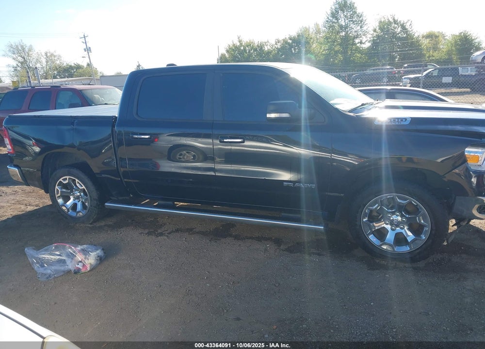 2019 RAM 1500 BIG HORN/LONE STAR  4X4 5'7 BOX VIN: 1C6SRFFT8KN788056