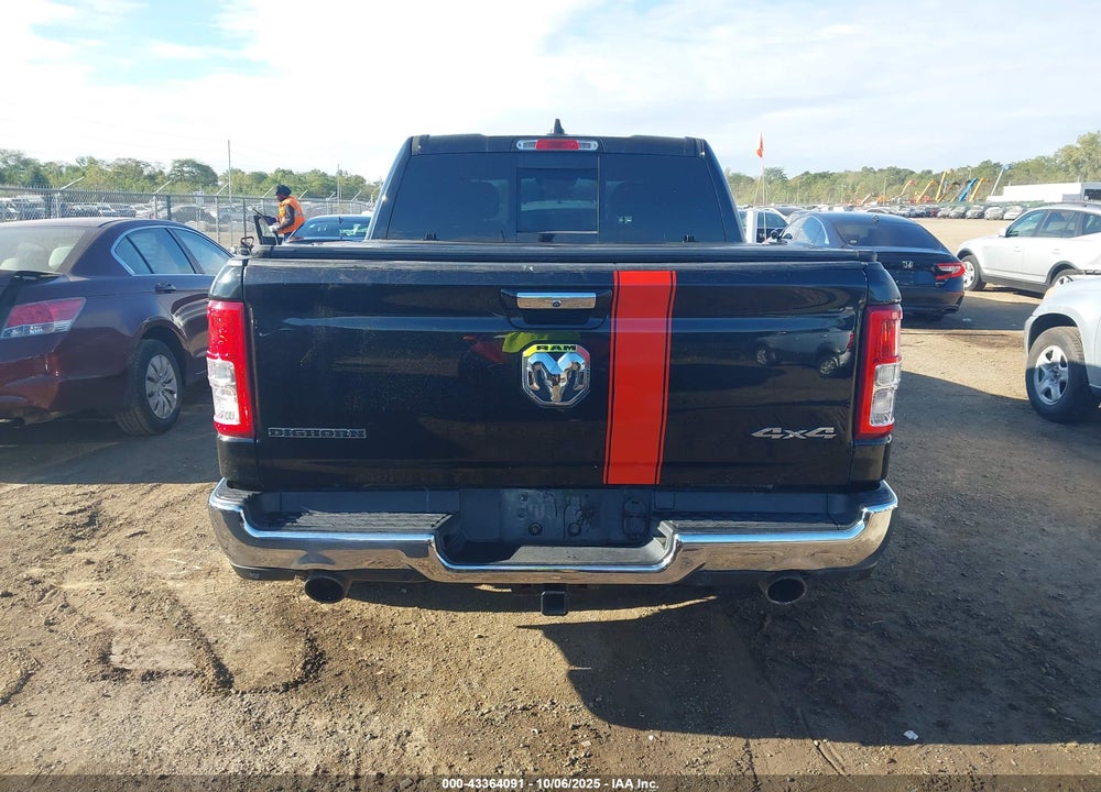 2019 RAM 1500 BIG HORN/LONE STAR  4X4 5'7 BOX VIN: 1C6SRFFT8KN788056