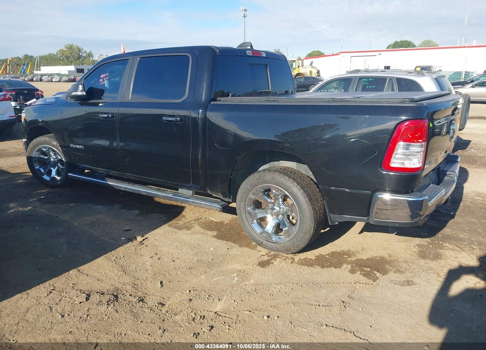 2019 RAM 1500 BIG HORN/LONE STAR  4X4 5'7 BOX VIN: 1C6SRFFT8KN788056