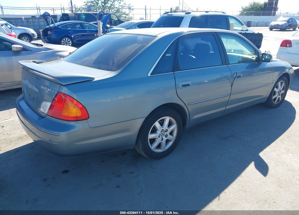 2001 TOYOTA AVALON XLS VIN: 4T1BF28B31U177530
