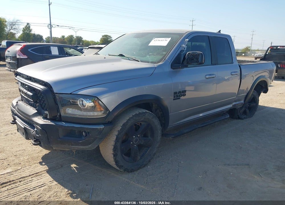 2019 RAM 1500 CLASSIC WARLOCK  4X2 6'4 BOX VIN: 1C6RR6GGXKS698084