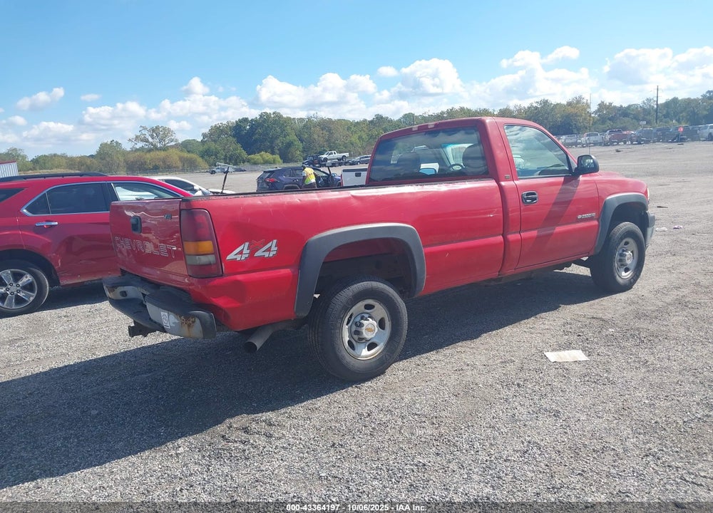 2001 CHEVROLET SILVERADO 2500HD VIN: 1GCHK24U61E259151