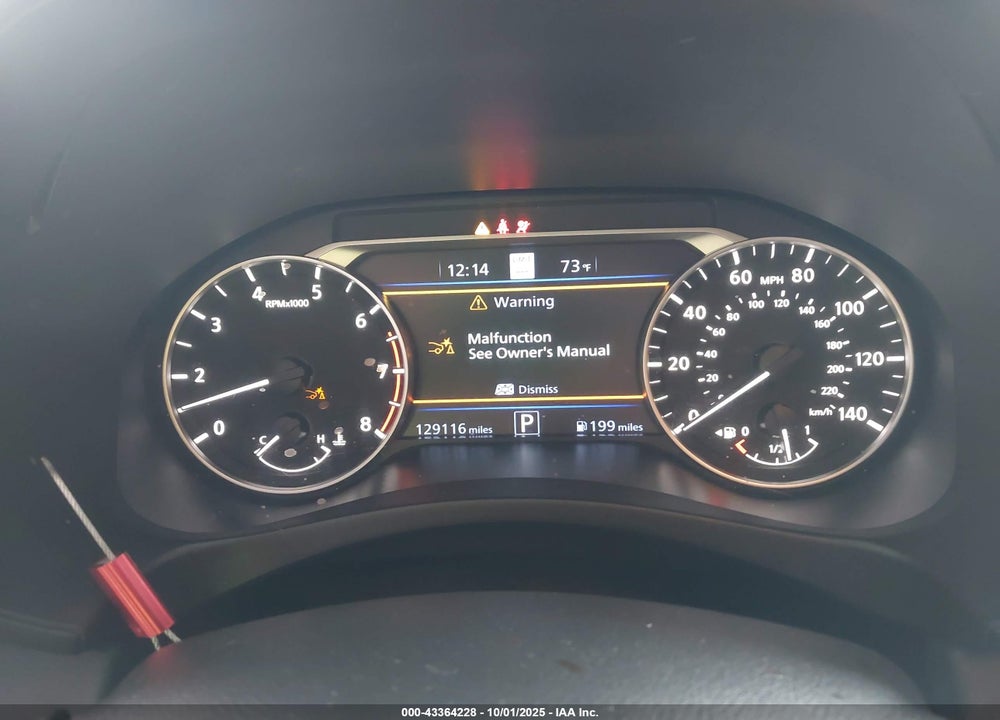 2019 NISSAN ALTIMA VIN: 1N4BL4EV4KC245385