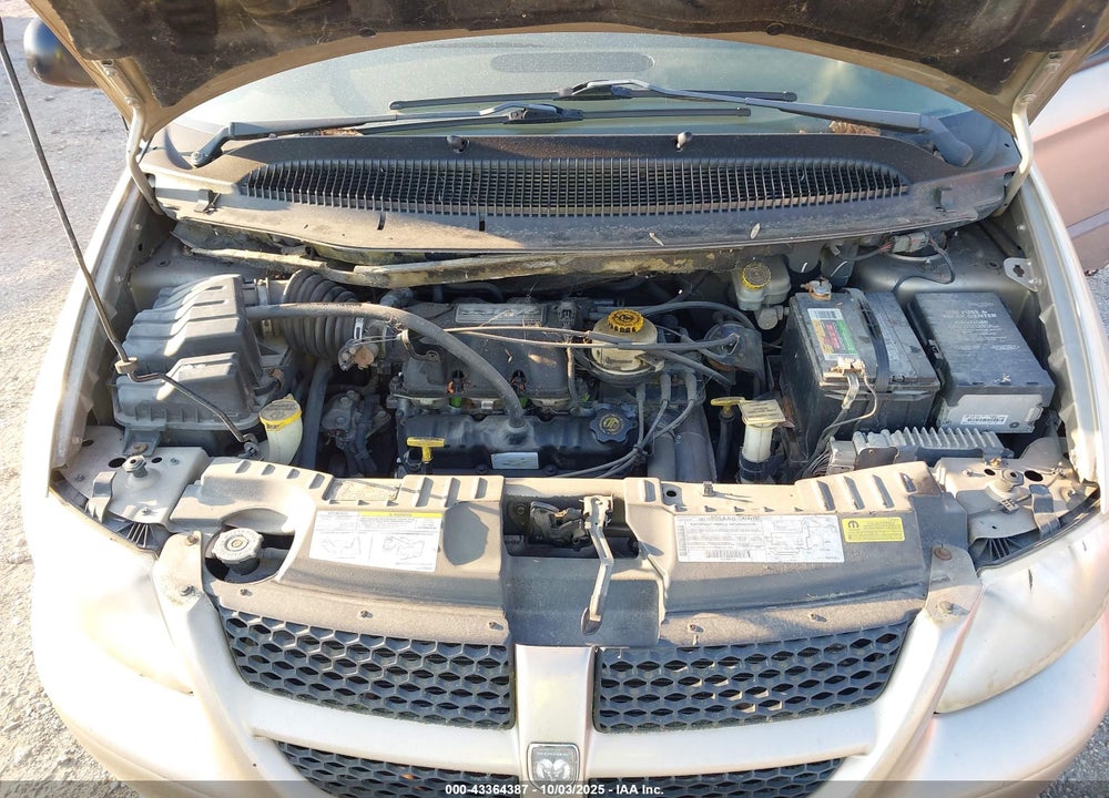 2002 DODGE GRAND CARAVAN SPORT VIN: 2B4GP44322R580296