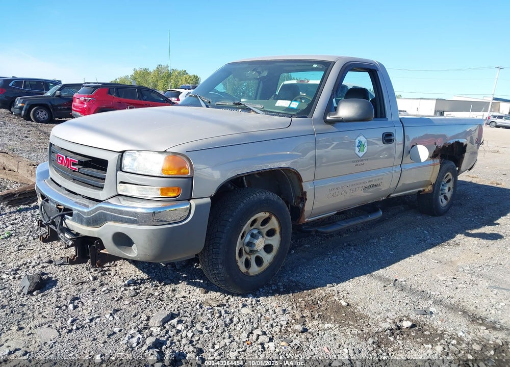 2004 GMC SIERRA 1500 WORK TRUCK VIN: 1GTEK14T84Z309677