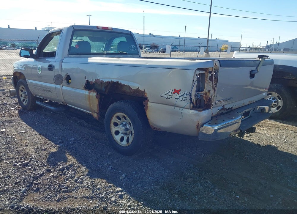 2004 GMC SIERRA 1500 WORK TRUCK VIN: 1GTEK14T84Z309677