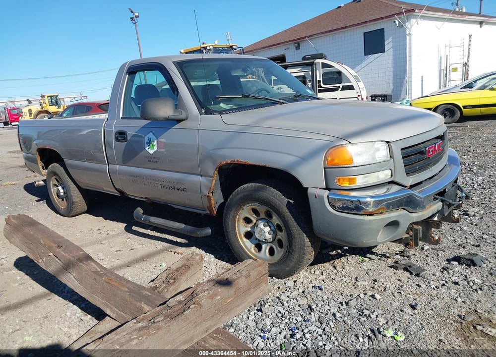 2004 GMC SIERRA 1500 WORK TRUCK VIN: 1GTEK14T84Z309677