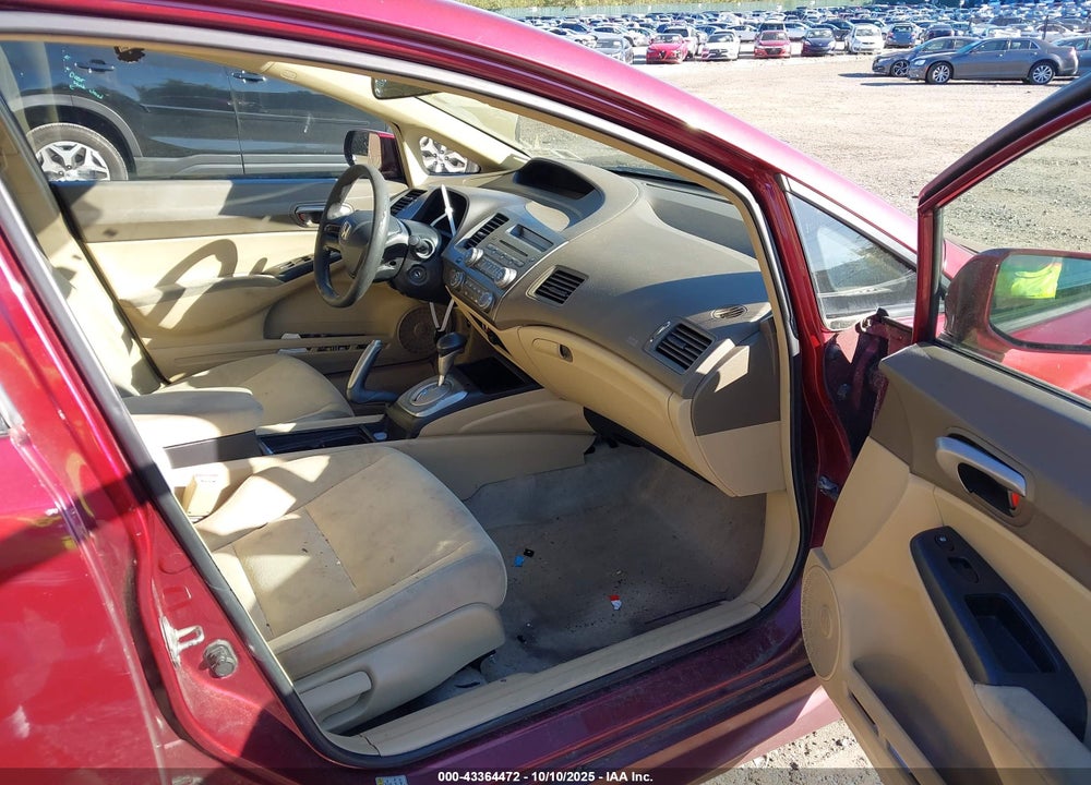 2007 HONDA CIVIC VIN: 1HGFA165X7L038474
