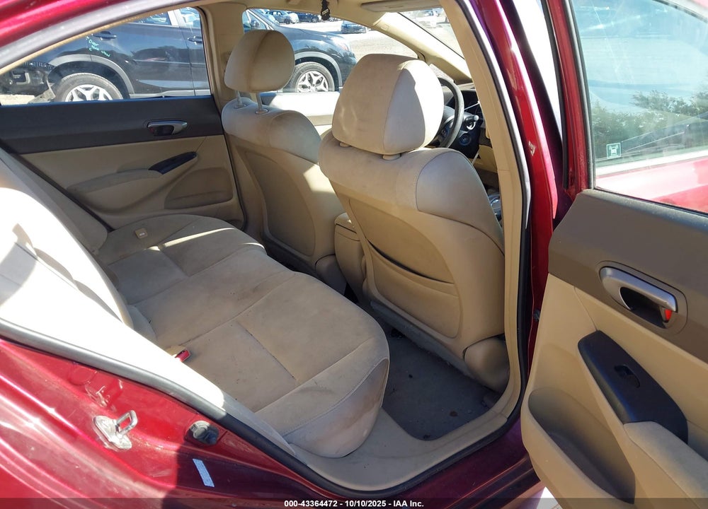 2007 HONDA CIVIC VIN: 1HGFA165X7L038474