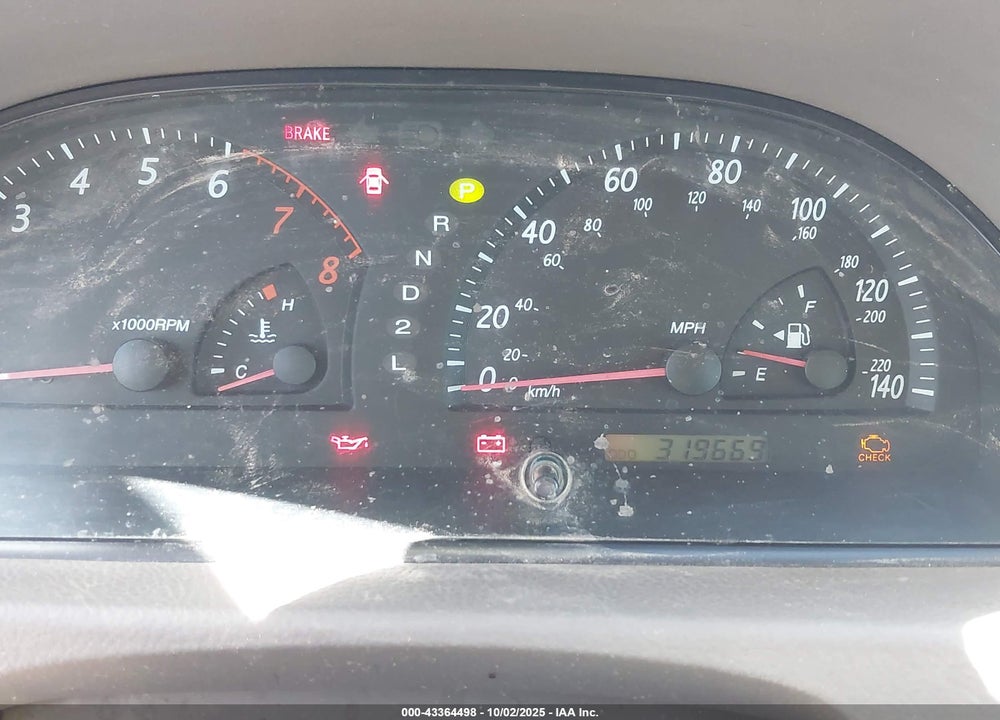 2004 TOYOTA CAMRY VIN: 4T1BE32K24U842312
