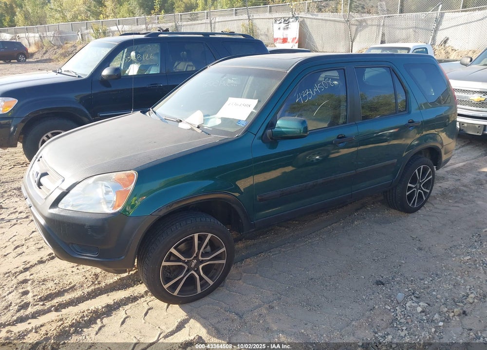 2002 HONDA CR-V EX VIN: JHLRD78872C022046