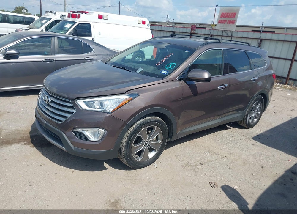 2013 HYUNDAI SANTA FE VIN: KM8SM4HF0DU032020