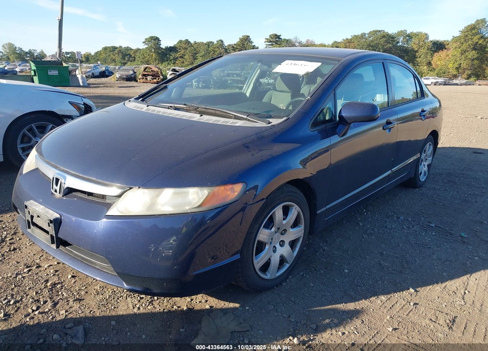 2006 HONDA CIVIC LX VIN: 2HGFA165X6H527131
