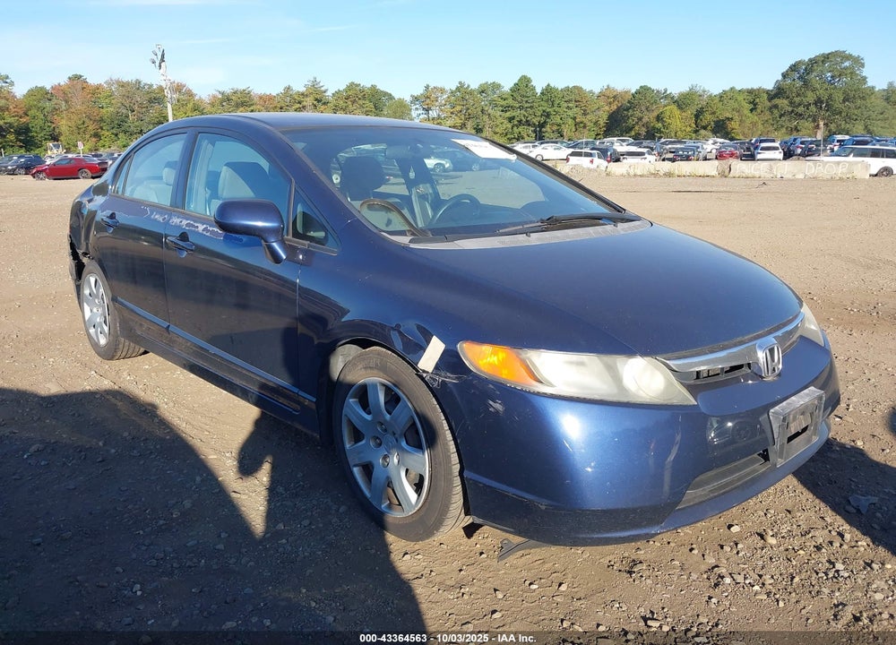 2006 HONDA CIVIC LX VIN: 2HGFA165X6H527131