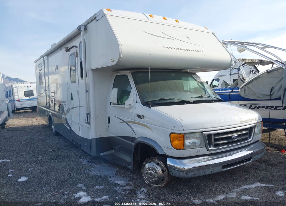 2005 FORD E-450 CUTAWAY STANDARD VIN: 1FDXE45S95HB10261