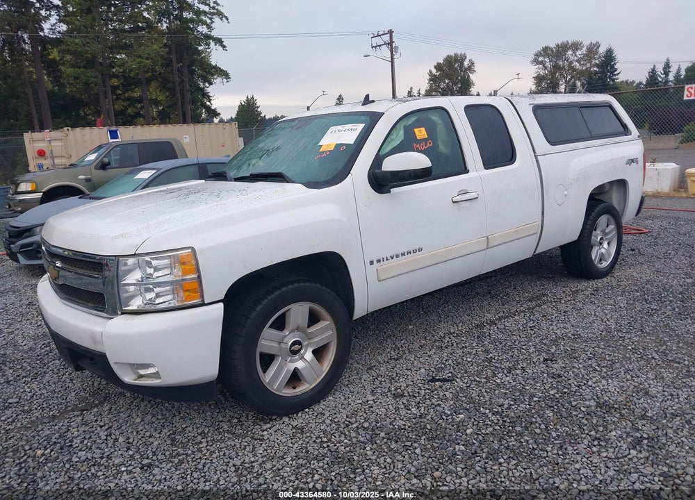 2007 CHEVROLET SILVERADO 1500 LTZ VIN: 1GCEK19J17Z608164