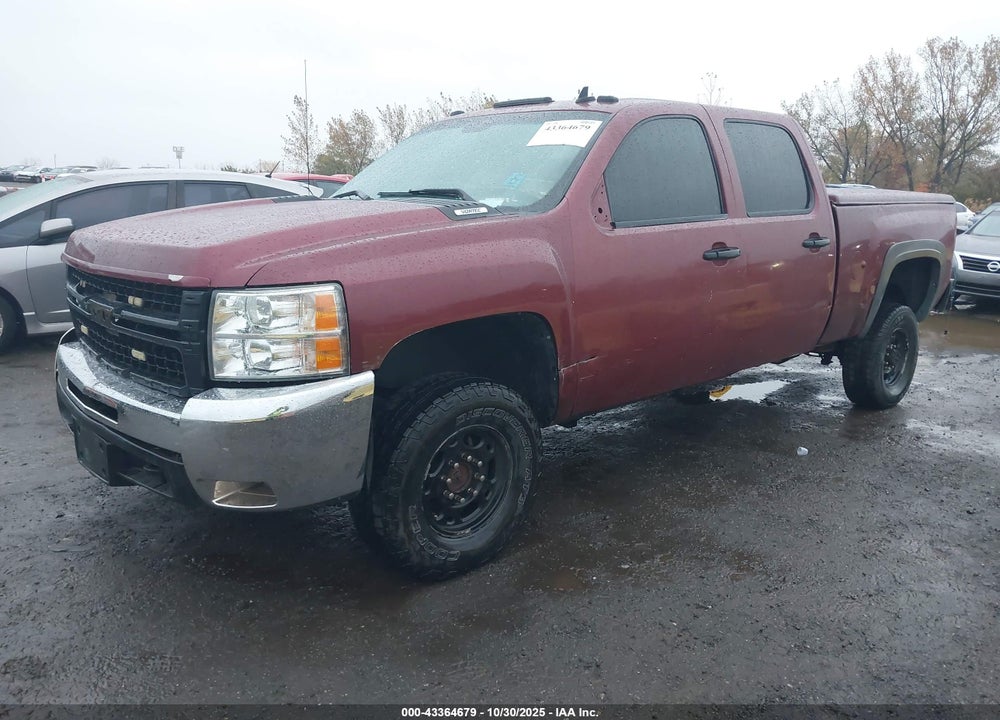 2008 CHEVROLET SILVERADO 2500 VIN: 1GCHK23K78F172587