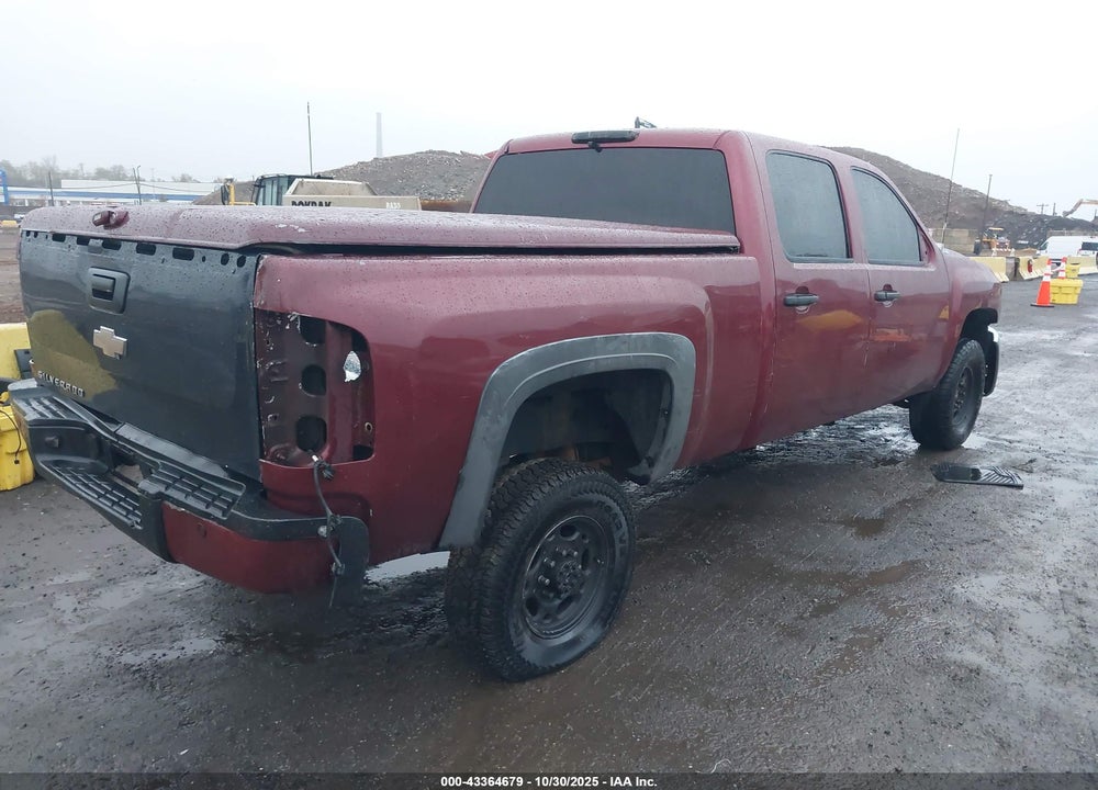2008 CHEVROLET SILVERADO 2500 VIN: 1GCHK23K78F172587