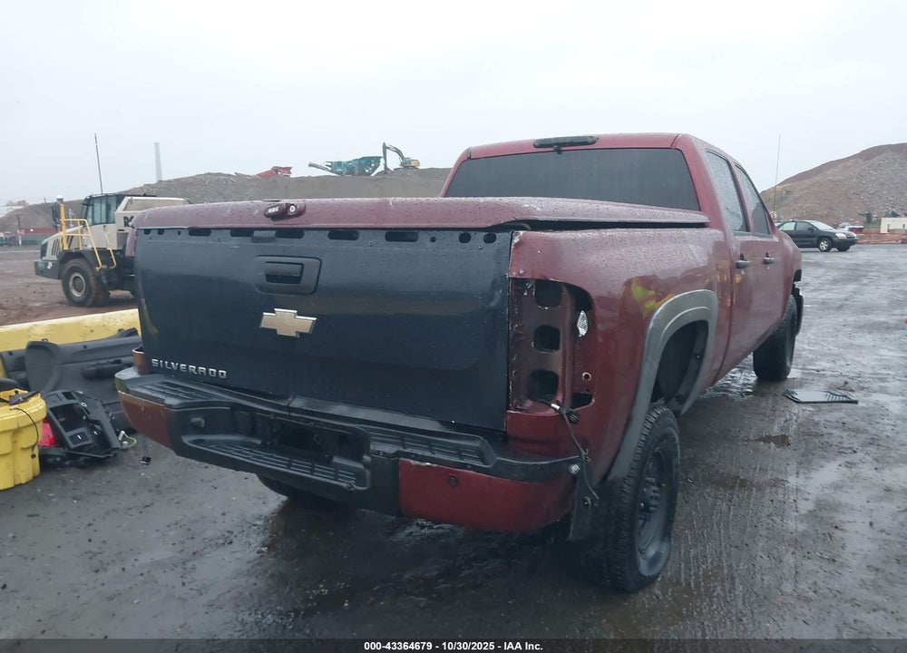 2008 CHEVROLET SILVERADO 2500 VIN: 1GCHK23K78F172587