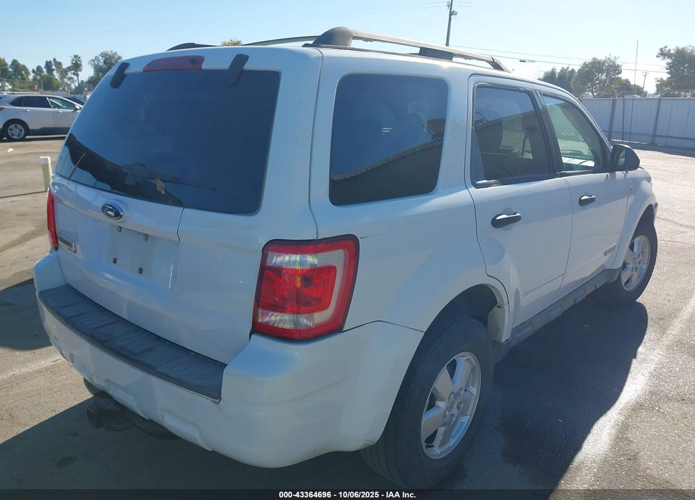 2008 FORD ESCAPE XLT VIN: 1FMCU03188KA52509