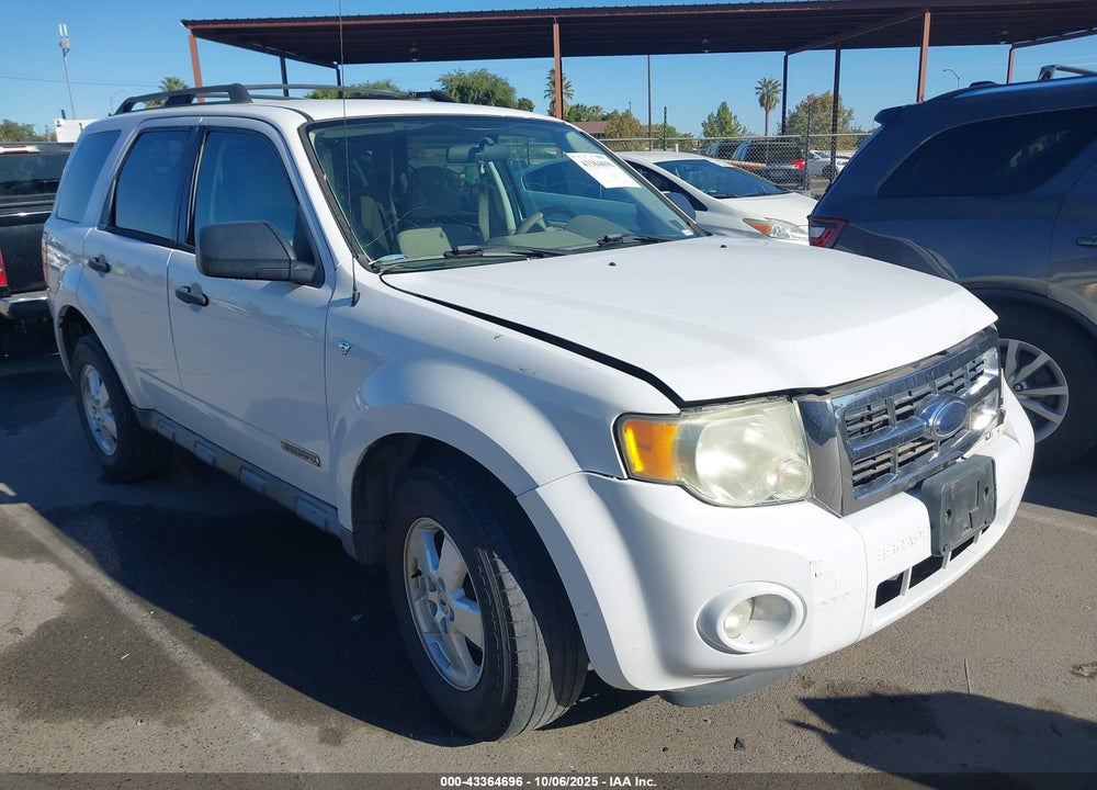 2008 FORD ESCAPE XLT VIN: 1FMCU03188KA52509