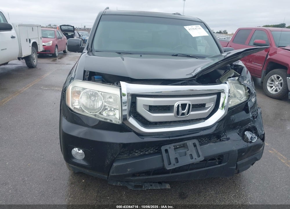 2011 HONDA PILOT EX-L VIN: 5FNYF4H51BB029486