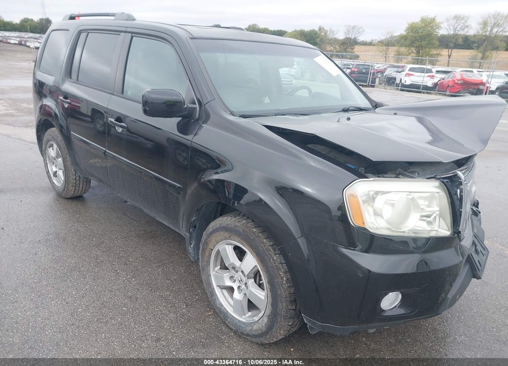 2011 HONDA PILOT EX-L VIN: 5FNYF4H51BB029486