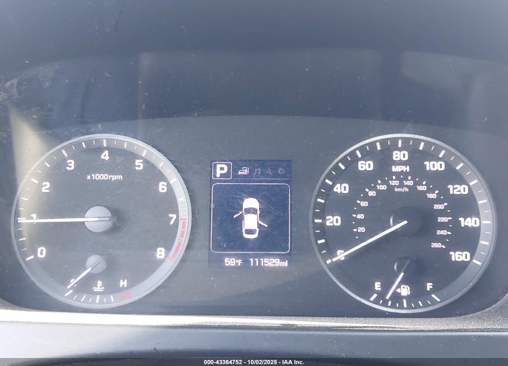 2015 HYUNDAI SONATA VIN: 5NPE34AF3FH057750