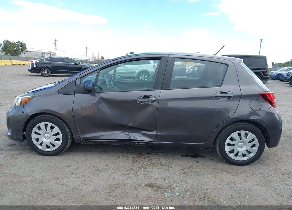 2017 TOYOTA YARIS L VIN: VNKKTUD34HA077821