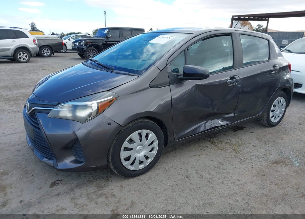 2017 TOYOTA YARIS L VIN: VNKKTUD34HA077821
