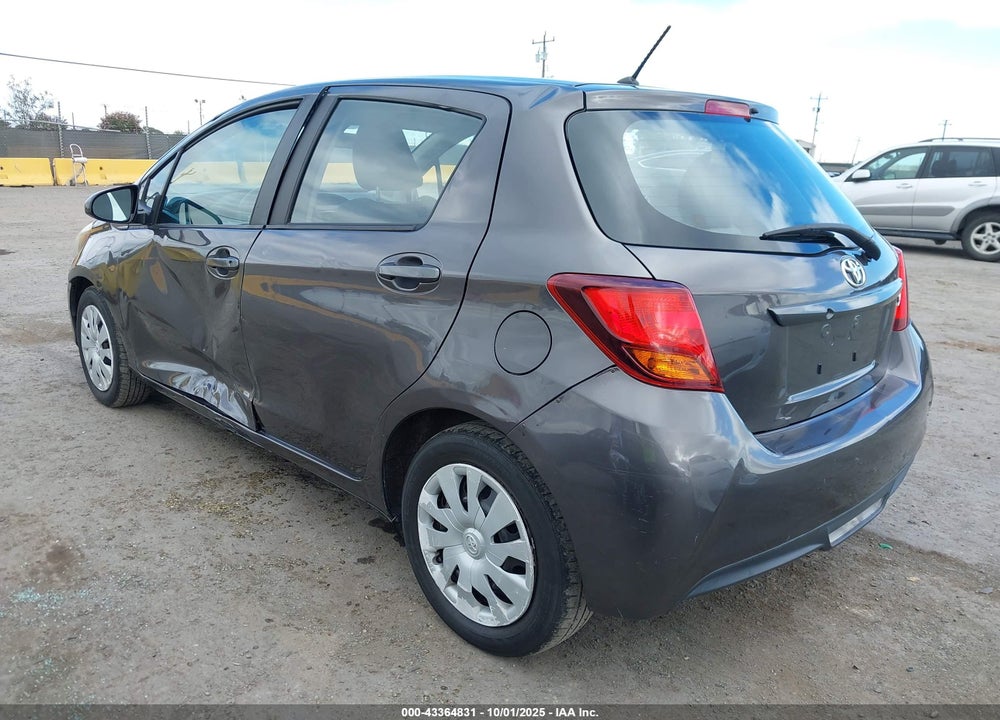 2017 TOYOTA YARIS L VIN: VNKKTUD34HA077821