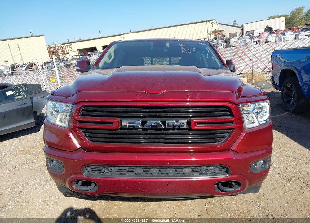 2020 RAM 1500 BIG HORN 4X4 5'7 BOX VIN: 1C6SRFFT5LN241263