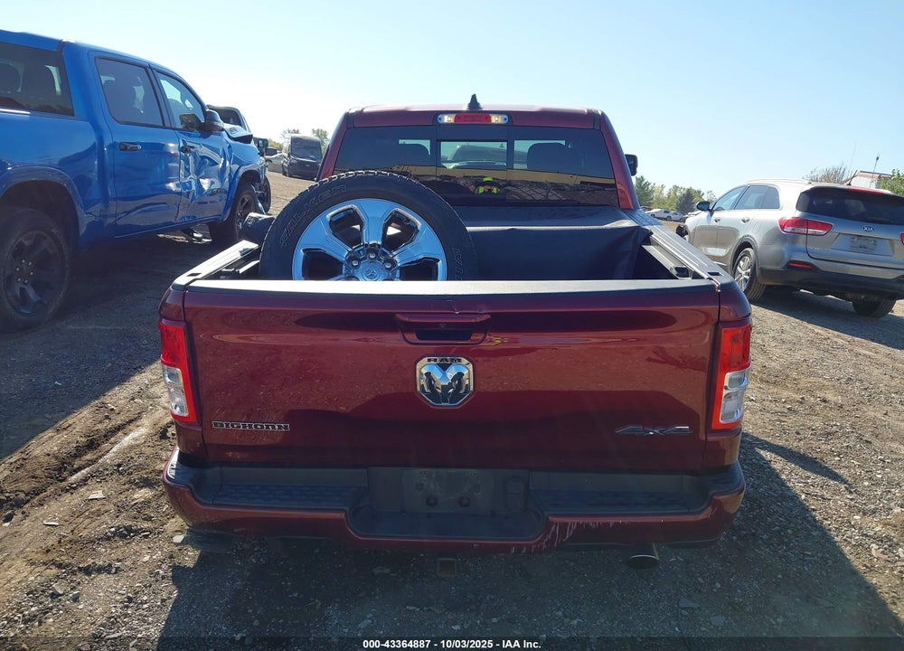 2020 RAM 1500 BIG HORN 4X4 5'7 BOX VIN: 1C6SRFFT5LN241263