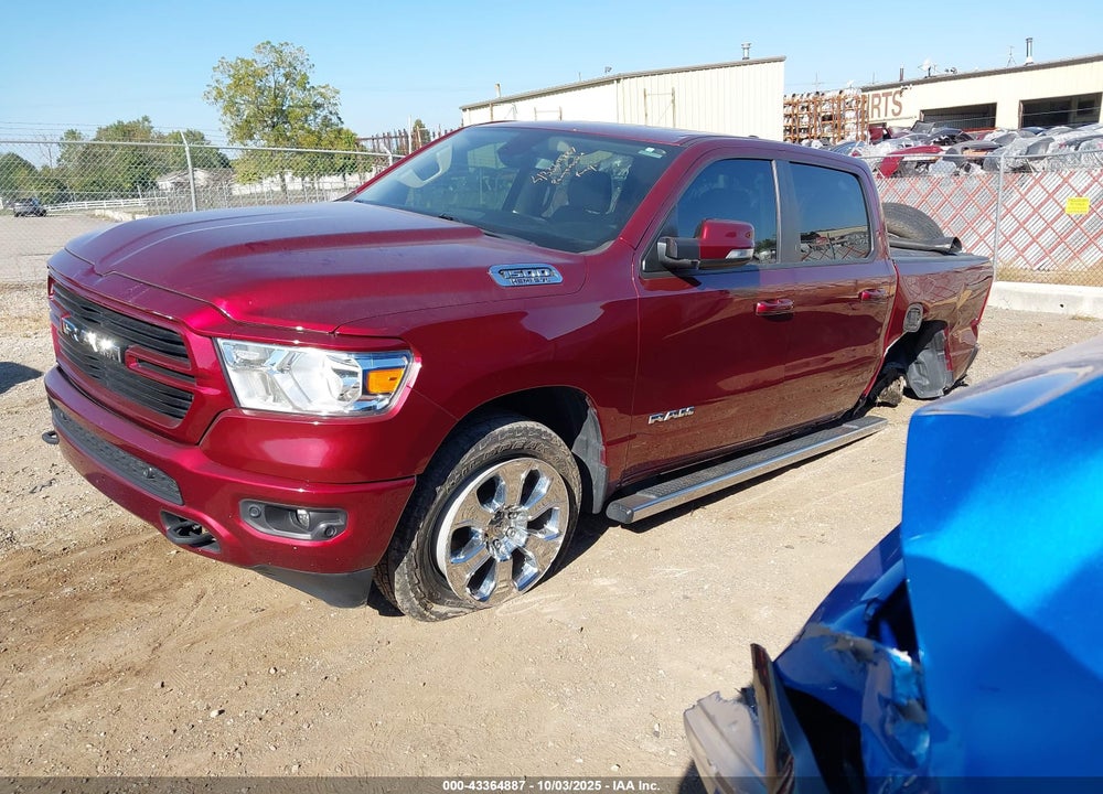 2020 RAM 1500 BIG HORN 4X4 5'7 BOX VIN: 1C6SRFFT5LN241263