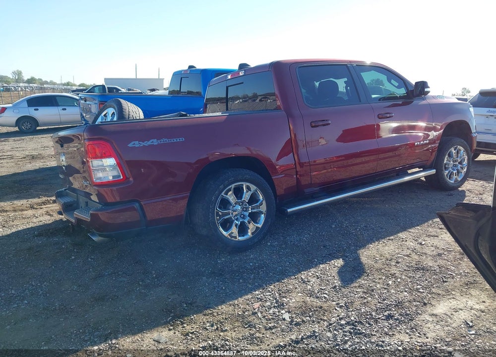 2020 RAM 1500 BIG HORN 4X4 5'7 BOX VIN: 1C6SRFFT5LN241263