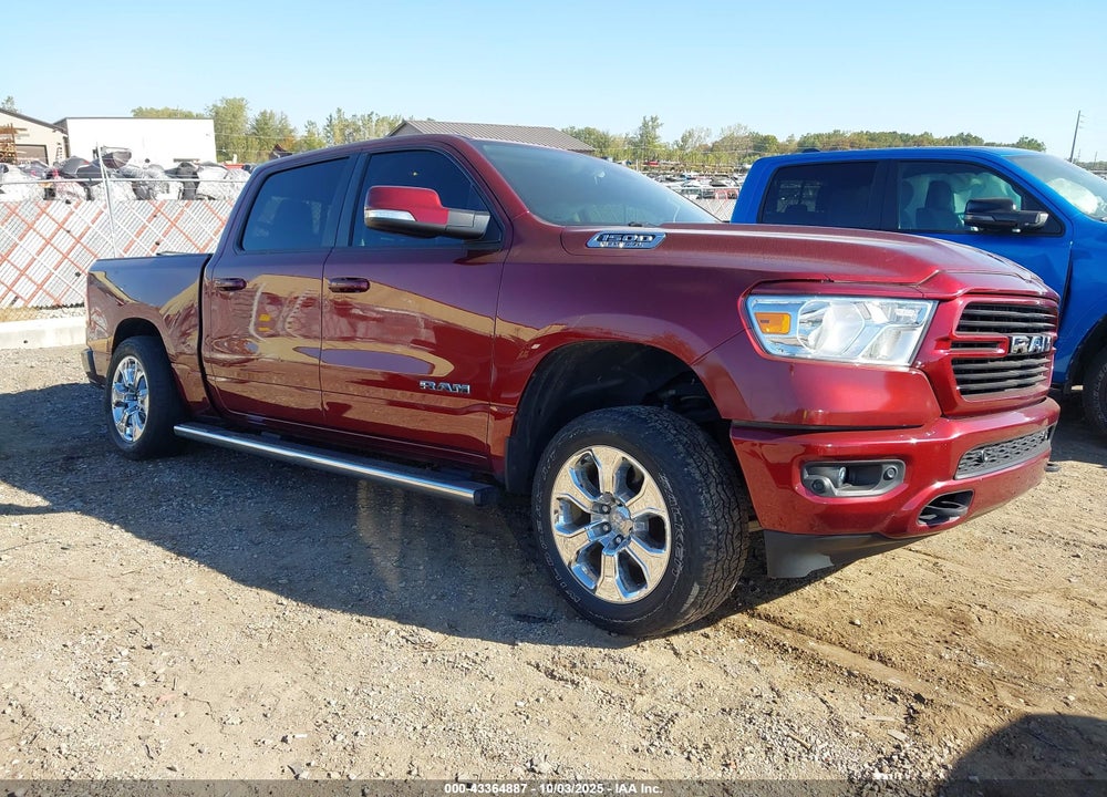 2020 RAM 1500 BIG HORN 4X4 5'7 BOX VIN: 1C6SRFFT5LN241263