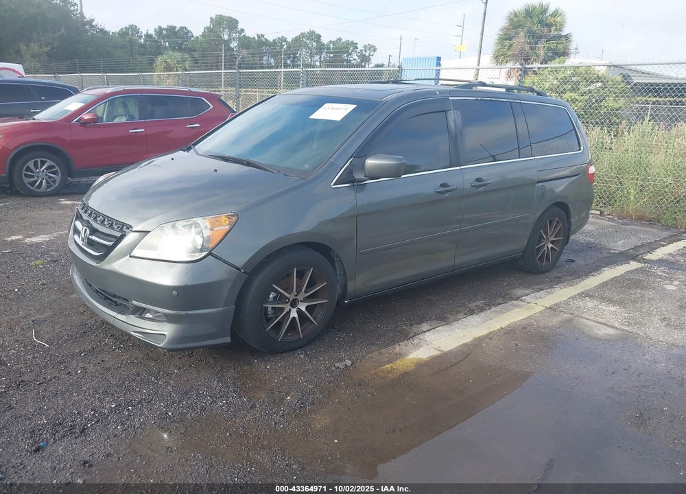 2007 HONDA ODYSSEY TOURING VIN: 5FNRL38817B069995