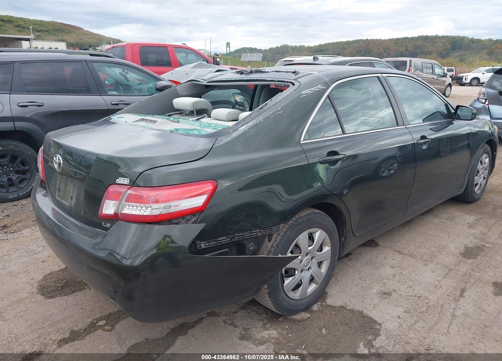 2010 TOYOTA CAMRY LE VIN: 4T4BF3EK9AR013683