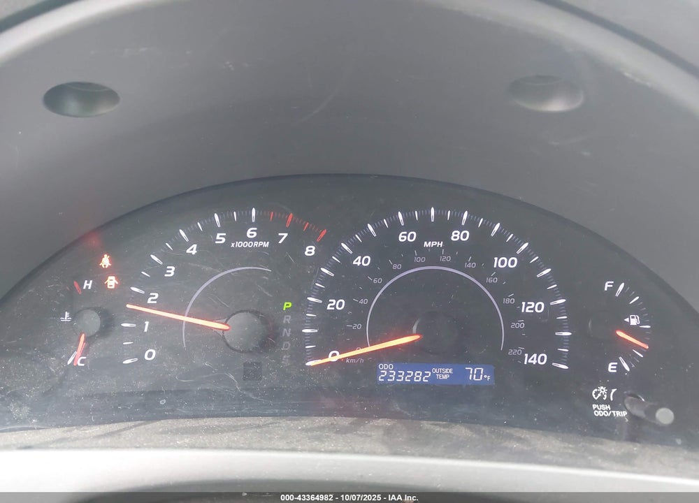 2010 TOYOTA CAMRY LE VIN: 4T4BF3EK9AR013683