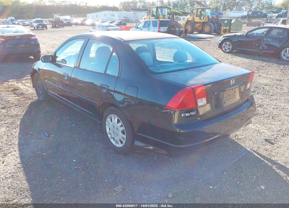 2005 HONDA CIVIC LX VIN: 2HGES165X5H531347