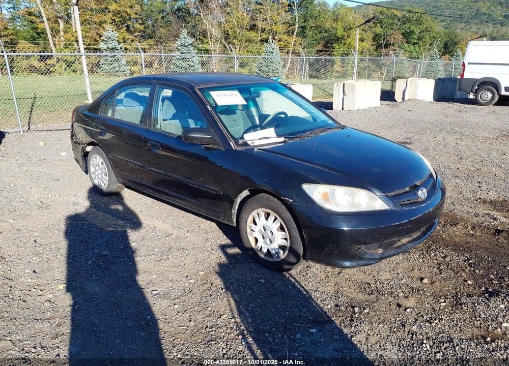 2005 HONDA CIVIC LX VIN: 2HGES165X5H531347